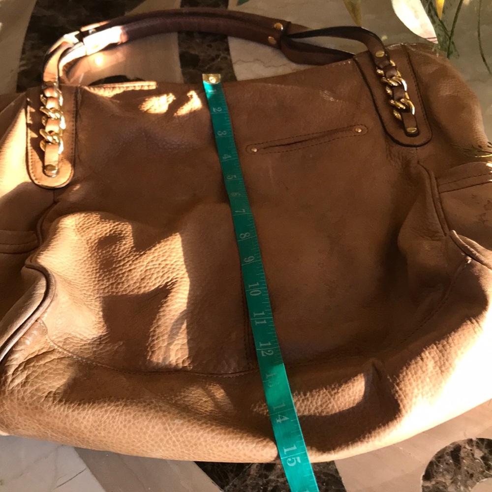 B Makowsky Leather Shoulder Hobo Bag - Picture 8 of 8
